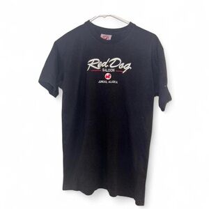 The Red Dog Saloon Juneau Alaska Embroidered T-Shirt Size medium